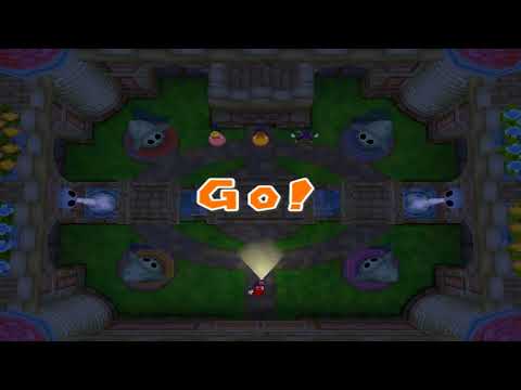 Mario Party 7 1 v 3 Minigame Flashfright ( VS HARD AI )