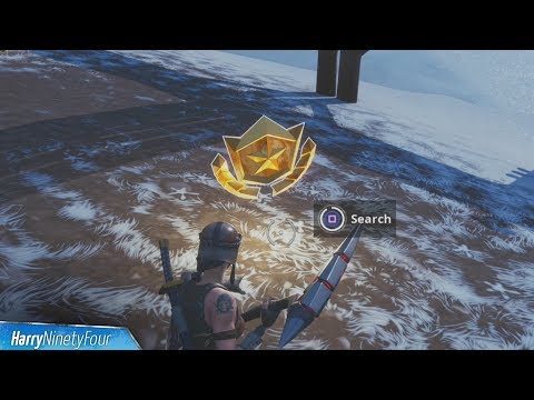 Secret Season 7 Week 9 Battlestar Location Guide (Snowfall Challenges) - Fortnite Battle Royale