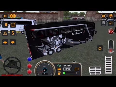 Mobile Bus Simulator - New Black Bus Unlocked | Trip to SEMARANG Android Gameplay FHD
