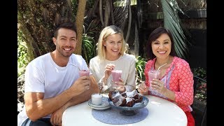 Youtube thumbnail for Almond Butter Choc Brownies and Easy Berry Smoothie by Art & Matilda