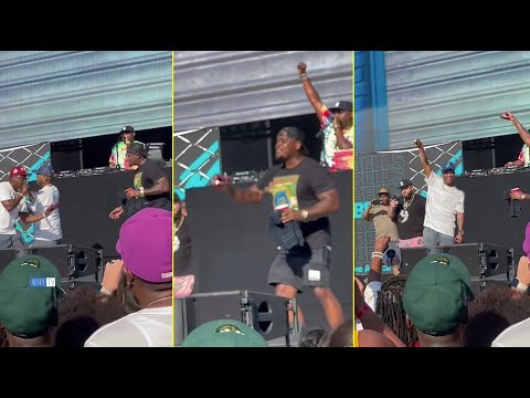 Jadakiss Gives Styles P And Sheek Louch Street Championship Rings At 'Rock The Bells'  Fest