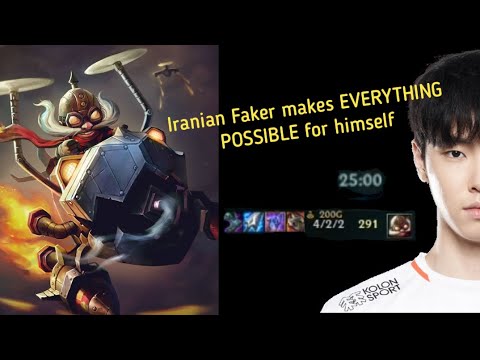 291 CS at 25 min Insane Corki plays by IRANIAN FAKER I just need 9 more to beat CHOVY's world record