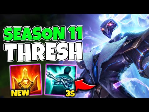 SPELL HASTE THRESH WILL BE THE META FOR SEASON 11! (NON-STOP HOOKS) - League of Legends