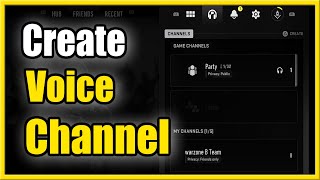How to Create a Voice Chat Channel in COD Modern Warfare 2 (Fast Tutorial)