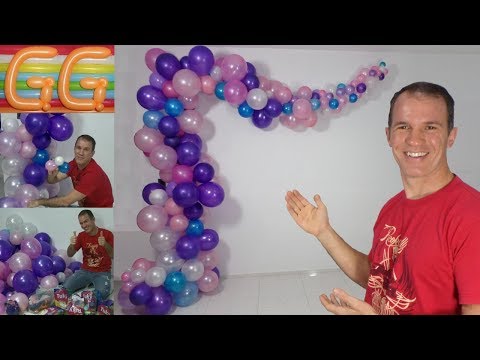 balloon arch - Organic Arch and Garland - gustavo gg