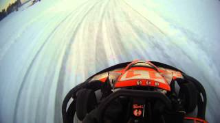 preview picture of video 'Karting on ice FIRST TIME | Männiku jäärada | Triobet'