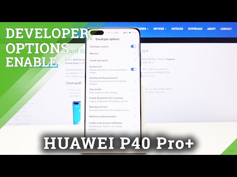 How to Activate Developer Mode in HUAWEI P40 PRO+ - Unlock OEM