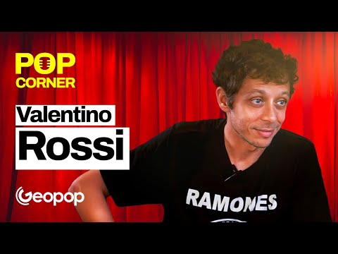 A full interview with Valentino Rossi: the MotoGP god, exclusively at Pop Corner.