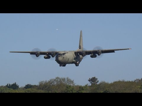C-130J C4 Hercules at Abingdon 6th May 2018