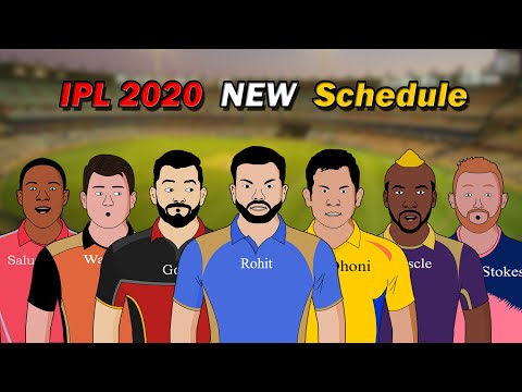 IPL 2020 New Schedule