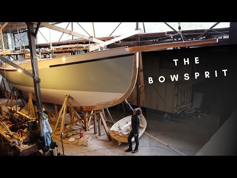 Building a 14ft Wooden Bowsprit, Epoxy Lamination and Shaping. Ep83