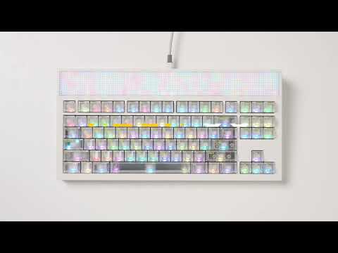 Bàn phím cơ Angry Miao AM Neon 80 - Kiệt tác RGB của sự đổi mới mang tính hoài cổ và tương lai