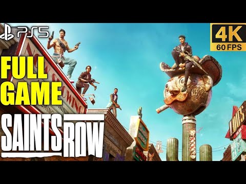 Saints Row Reboot 2022 FULL GAME PS5 Gameplay Walkthrough 4K 60FPS Part 1 No Commentary | Saints Row