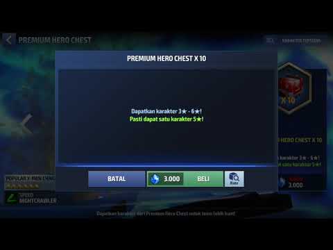 Open 10 premium hero chest marvel future fight