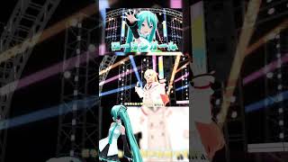 【#mmd】ローリンガール/REM式プロセカ風初音ミク&音乃瀬奏_07 #shorts