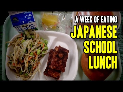 A Week of Eating Japanese School Lunch 1 | 中学校給食