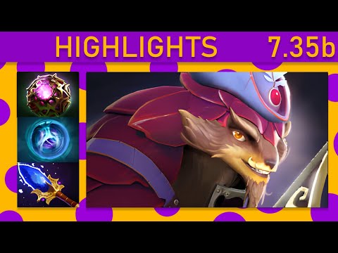 ⭐Pangolier 15+ Kills! Mid Highlights 7.35b - Dota 2 Top MMR