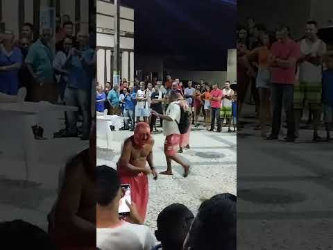 penitente na cidade de ilha  das flores Sergipe