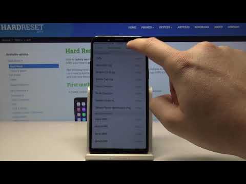 OPPO A73 and Programs Permissions - Apps Settings