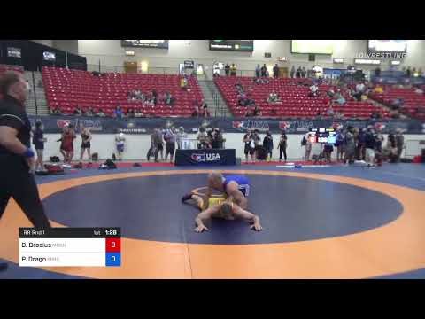 78 Lbs Rr Rnd 1 - Brad Brosius, Modern Day Gladiators Wrestling Club Vs Philip Drago, The Sprig Ga