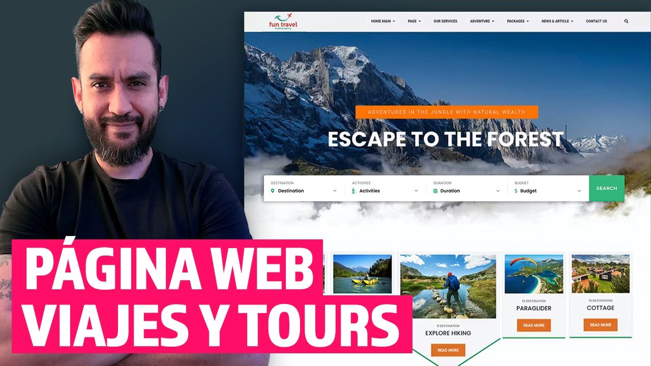 ✅ Tutorial paso a paso web de viajes, tours y reservaciones | Wordpress y WP Travel Engine