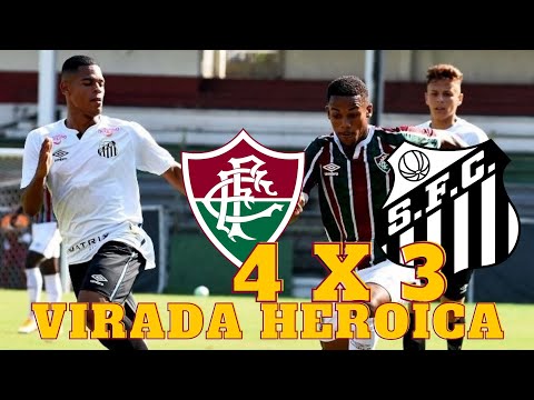MELHORES MOMENTOS | virada épica |Fluminense 4 x 3 Santos | Gols da Virada Tricolor |
