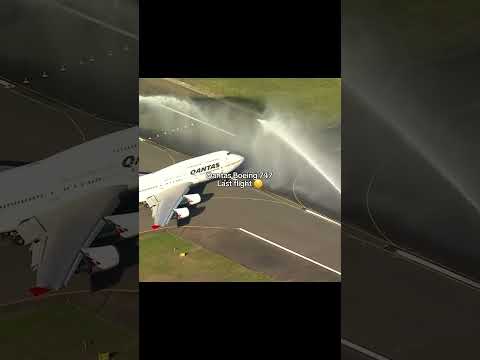 Qantas B747 last flight😔 #airbusboeingaviation #aviation #airbus #airplane #boeing #airport #fyp