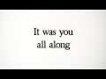 It Was You - Red Jumpsuit Apparatus (Lyric Video ...