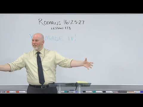Romans 16:25-27 - The Preaching of Jesus Christ