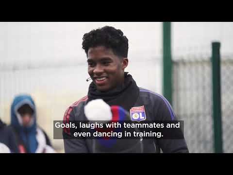 Endrick has rediscovered his smile and his love for football at Olympique Lyon