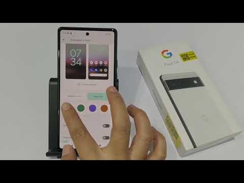 How to change system ui color in google pixel 6,6a | System ui color kaise kare | ui color setting