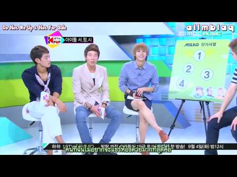 [Thai Sub] 120831 MBLAQ on All of K-Pop