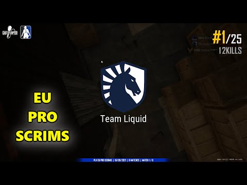 TEAM LIQUID Jeemzz, mxey, Clib & ibiza - EU PRO SCRIMS - PUBG
