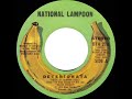 1972 National Lampoon - Deteriorata (Norman Rose, narrator / Melissa Manchester, vocal)