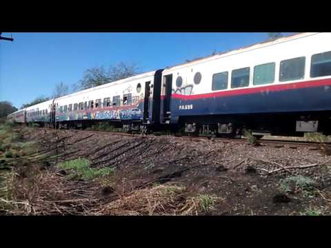 FerroBaires- ¡GT 22 9075 a los Bocinazos x Empalme Mercedes! (18-04-2015)