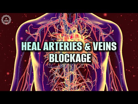 Heal Arteries & Veins Blockage | Reduce Plaque | Improve Your Heart Health | 369 Hz Binaural Beats