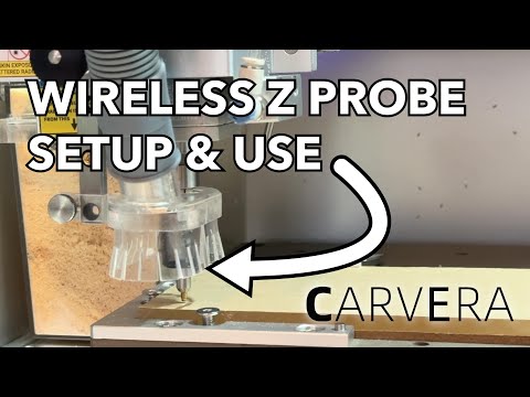 How to Setup and Use the Carvera CNC Wireless Z Probe