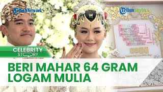 SAH Jadi Pasangan Suami Istri, Kaesang Pangarep Beri Erina Gudono Mahar 64 Gram Logam Mulia