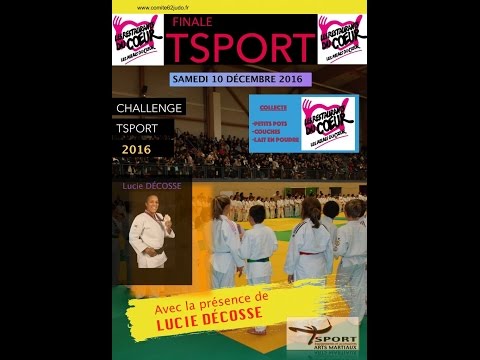 Finale TSPORT 2016 avec LUCIE DECOSSE
