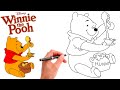 How To Draw WINNIE THE POOH EASY Step By Step