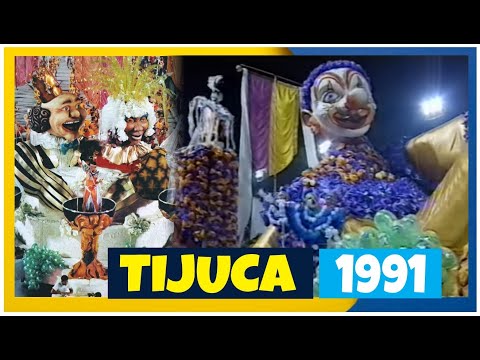 UNIDOS DA TIJUCA 1991: TÁ NA MESA BRASIL! O primeiro desfile de Oswaldo Jardim na Tijuca