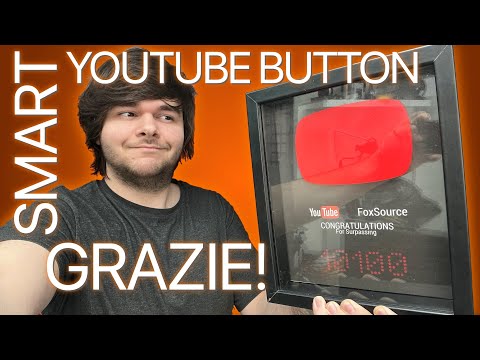 Ho fatto il Button di Youtube con Contatore Iscritti! Ft. Arduino, ESP32 e PlatformIO (Speciale 10k)
