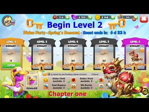 Divine Party Spring's Renewal Castle Event-Dragon Mania Legends | Springtime divine Event | DML