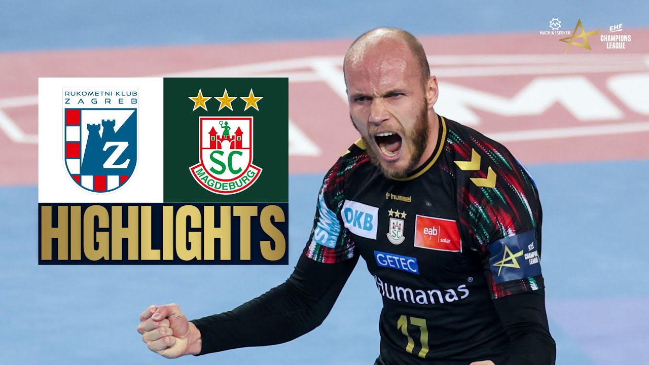 HC Zagreb vs SC Magdeburg | HIGHLIGHTS | Machineseeker EHF Champions League 2025/26