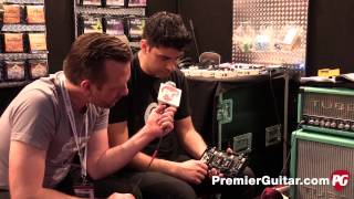 Video thumbnail for Musikmesse '15 - Greenhouse Effects Sonic Orb, Double Edged Distortion, & Selftitled Deluxe Demos by Premier Guitar