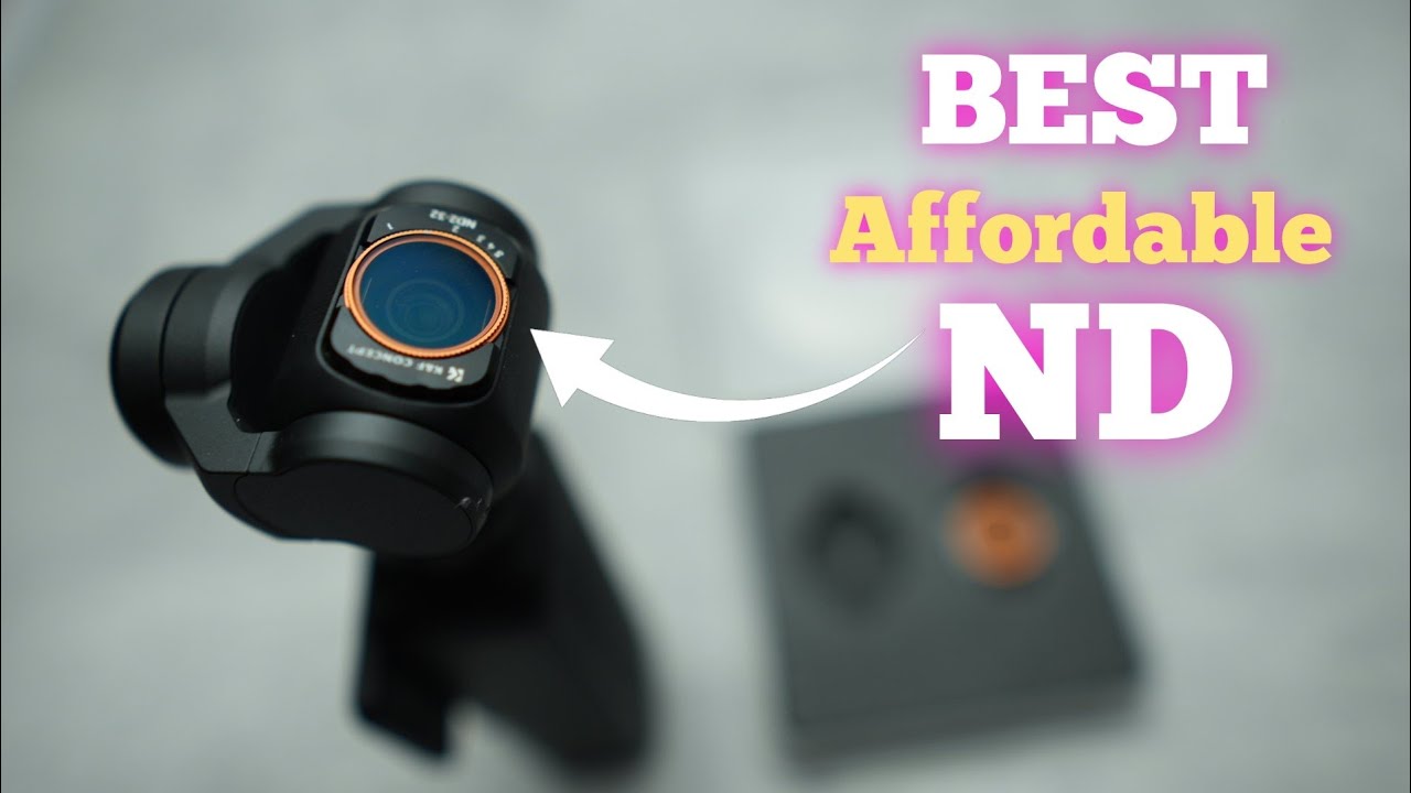 DJI Osmo Pocket 3 Variable ND Filters K&F Concept Review
