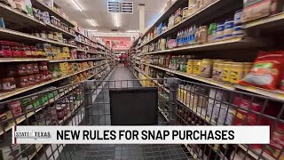 State of Texas: No more candy or sodas: Texas changes SNAP benefits