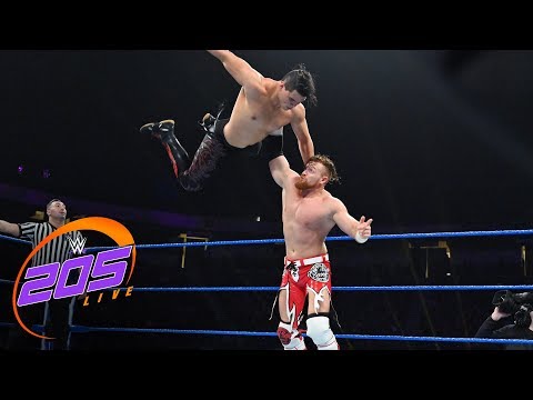 Humberto Carrillo Makes 205 Live Debut; Answers Buddy Murphy’s Open Challenge