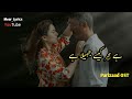 Parizaad OST Video Status Syed Asrar Shah Humtv Meer Lyrics