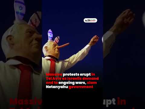 Massive Protests Erupt in Tel Aviv as Israelis Demand End to Wars, Criticize Netanyahu Government